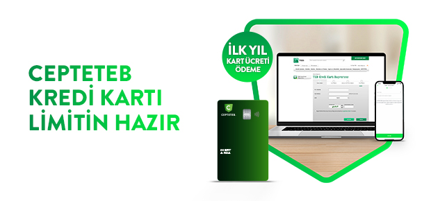 CEPTETEB DİJİTAL KREDİ KARTI