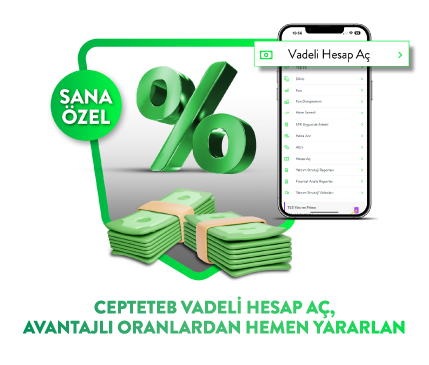 YENİ MEVDUATINIZA %38'E VARAN FAİZ FIRSATI