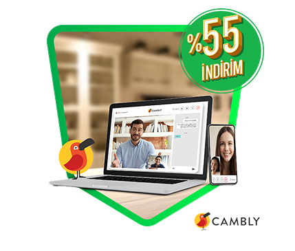 Cambly'de %55 İndirim