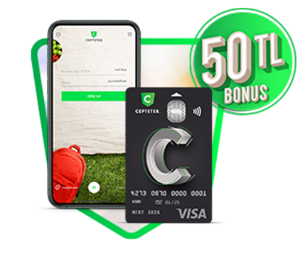 Kredi Kartına Başvuranlara 50 TL Bonus