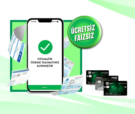Otomatik Fatura Ödeme Talimatlarınıza %20 indirim