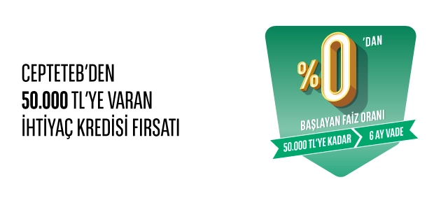 CEPTETEB İHTİYAÇ KREDİSİ