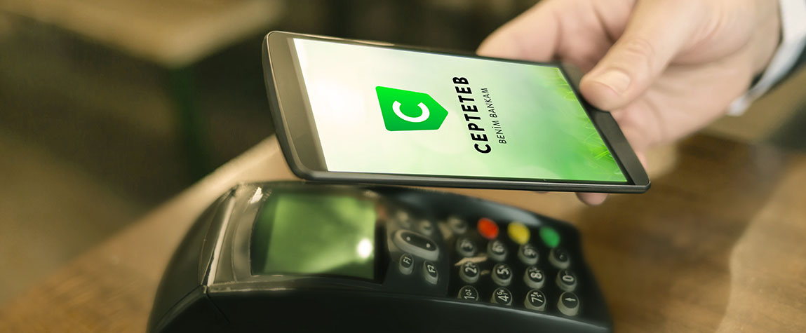 CEPTETEB Temassız Ödeme Özelliği